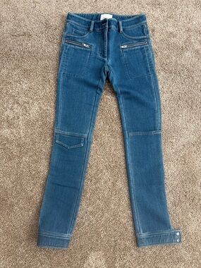 3.1 Phillip Lim Denim Skinny Jeans in Medium Blue
